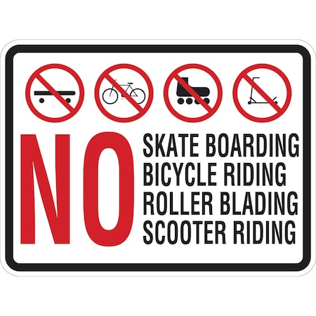 Brady Traffic Sign, Aluminum, Rectangle, English 115631